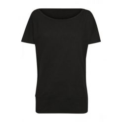 Damska Koszulka Z Nietoperzem. Czarne bluzki BUILD YOUR BRAND, xl, bez wzorów, sportowe, bez kołnierzyka, bez ramiączek. Za 58.99 zł.