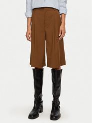 Gestuz Bermudy Paula 10909173 Brązowy Loose Fit. Brązowe szorty Gestuz, bez wzorów, z materiału. Za 249.99 zł.