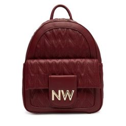 Plecak Nine West. Czerwone plecaki Nine West, bez wzorów. Za 369.99 zł.
