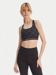 Calvin Klein Performance Biustonosz sportowy Icon LVGWS6K347 Czarny. Czarne koszulki sportowe Calvin Klein Performance, bez wzorów, z syntetyku, bez ramiączek, na fitness i siłownię. Za 209.99 zł.