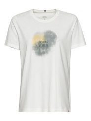 Camel Active Koszulka w kolorze żółto-biało-szarym rozmiar: M. Białe bluzki Camel Active, m, bez wzorów, z bawełny, bez kołnierzyka, bez ramiączek. Za 72.45 zł.