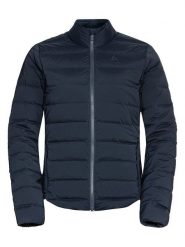 Odlo Kurtka puchowa "Ascent N-Thermic" w kolorze granatowym rozmiar: L. Niebieskie kurtki sportowe Odlo, l, bez wzorów, z puchu, bez kaptura. Za 321.39 zł.