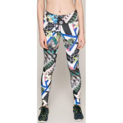Reebok - Legginsy. Legginsy Reebok, l, bez wzorów, z dzianiny. W wyprzedaży za 119.90 zł.