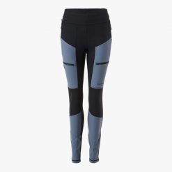 Spodnie outdoor Wędrówki Damska Swedemount Trondheim Trekking Tights wodoodporne. Czarne spodnie sportowe SWEDEMOUNT, na lato, bez wzorów, z tkaniny, outdoorowe. Za 329.99 zł.
