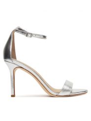 LAUREN RALPH LAUREN Sandały Allie 802912334004 Srebrny. Szare sandały Lauren Ralph Lauren, bez wzorów, ze skóry, bez obcasa, na szpilce, bez zapięcia. Za 629.99 zł.