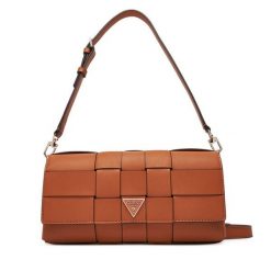 Torebka Guess. Brązowe torebki klasyczne Guess, z aplikacjami, bez dodatków. Za 639.99 zł.