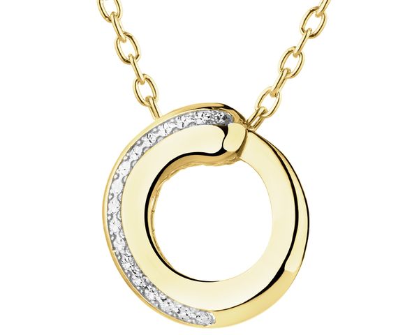 Złoty naszyjnik. Żółte naszyjniki Apart, złote. Za 2,649.00 zł.