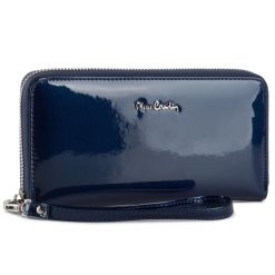 Duży Portfel Damski Pierre Cardin. Niebieskie portfele Pierre Cardin, bez wzorów. Za 109.99 zł.