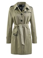 Fuchs Schmitt Trencz w kolorze jasnozielonym rozmiar: 42. Zielone płaszcze Fuchs Schmitt, bez wzorów, z tkaniny, bez kaptura. Za 347.99 zł.