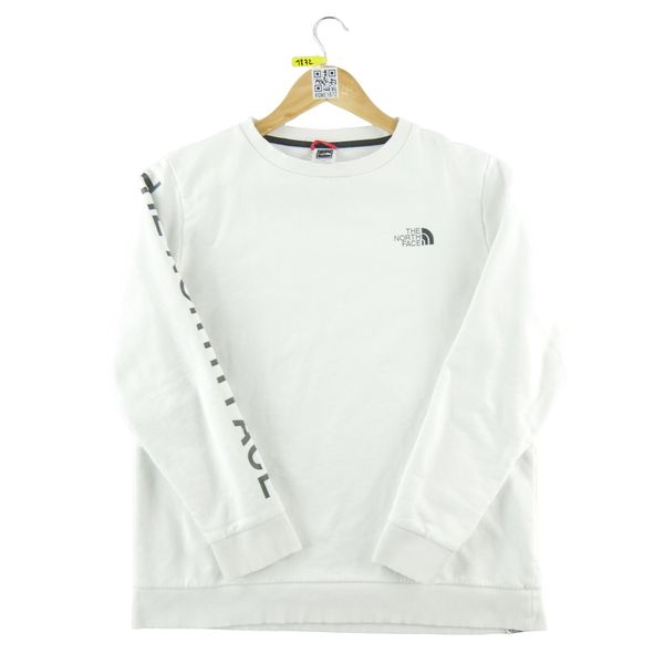 Second life - Bluza damska The North Face biała - Stan dobry. Białe bluzy The North Face, l, bez wzorów, bez kaptura. Za 106.46 zł.