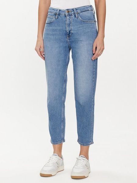 Lee Jeansy Carol 112328372 Niebieski Straight Fit. Niebieskie jeansy Lee, bez wzorów. Za 249.99 zł.