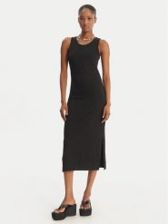 Roxy Sukienka codzienna Good Keepsake ERJKD03442 Czarny Regular Fit. Czarne sukienki Roxy, na co dzień, xs, bez wzorów, z syntetyku, bez kołnierzyka, bez ramiączek, proste. Za 259.99 zł.