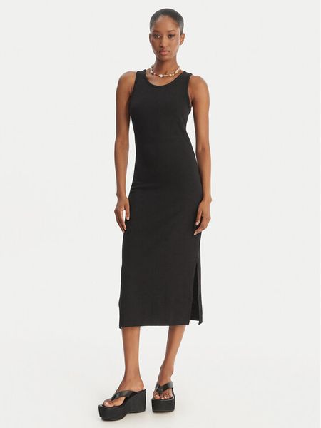 Roxy Sukienka codzienna Good Keepsake ERJKD03442 Czarny Regular Fit. Czarne sukienki Roxy, na co dzień, l, bez wzorów, z syntetyku, bez kołnierzyka, bez ramiączek, proste. Za 136.99 zł.