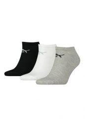 Puma Skarpety Stopki 3-Pack 94710907. Białe skarpety Puma, bez wzorów, z bawełny. Za 36.99 zł.
