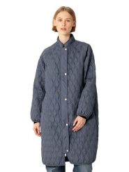 Ilse Jacobsen Płaszcz przejściowy w kolorze granatowym rozmiar: 38. Niebieskie płaszcze Ilse Jacobsen, bez wzorów, bez kaptura. Za 292.20 zł.