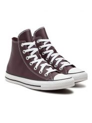 Converse Sneakersy "Chuck Taylor" w kolorze brązowym rozmiar: 39. Brązowe trampki Converse, bez wzorów, za kostkę, bez zapięcia. Za 299.37 zł.