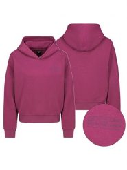 Sublevel Bluza w kolorze jagodowym rozmiar: M. Czerwone bluzy sportowe Sublevel, m, bez wzorów, z kapturem. Za 118.28 zł.