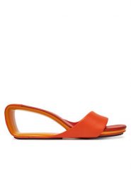United Nude Klapki Mobius Mid 1000387016 Pomarańczowy. Brązowe klapki United Nude, bez wzorów, ze skóry, bez obcasa. Za 1,089.00 zł.