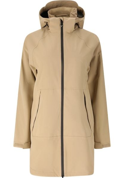 Parka dla kobiet Weather Report Brittan Pro 15000. Niebieskie parki Weather Report, z materiału, eleganckie, bez kaptura. Za 415.50 zł.