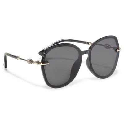 ACCCESSORIES 1WA-056-SS20 Czarny. Czarne okulary przeciwsłoneczne ACCCESSORIES, bez wzorów. Za 29.99 zł.