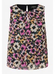 More & More Bluzka ze wzorem rozmiar: 34. Bluzki More & More, bez wzorów, bez kołnierzyka, bez ramiączek. Za 102.95 zł.