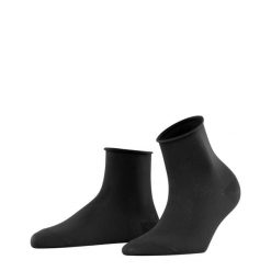 Skarpetki bawełniane krótkie damskie Falke Touch. Niebieskie skarpety Falke, bez wzorów, z bawełny. Za 119.50 zł.