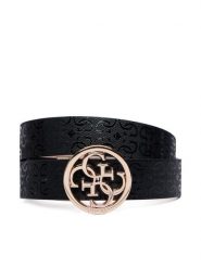 Guess Pasek BW9319 P6135 Różowy. Czerwone paski Guess, z aplikacjami, ze skóry. Za 234.99 zł.