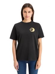 Scotch & Soda Koszulka w kolorze czarnym rozmiar: M. Czarne bluzki Scotch & Soda, m, bez wzorów, z bawełny, bez kołnierzyka, bez ramiączek. Za 91.77 zł.