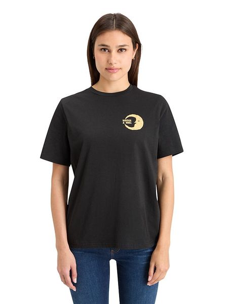 Scotch & Soda Koszulka w kolorze czarnym rozmiar: S. Czarne bluzki Scotch & Soda, s, bez wzorów, z bawełny, bez kołnierzyka, bez ramiączek. Za 74.11 zł.