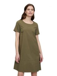 Vera Mont Sukienka w kolorze khaki rozmiar: 44. Brązowe sukienki Vera Mont, bez wzorów, bez kołnierzyka, bez ramiączek, mini. Za 130.99 zł.