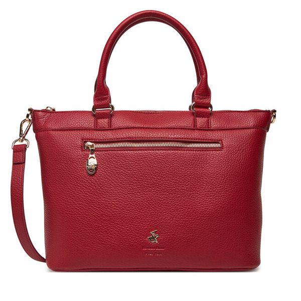 Torebka Beverly Hills Polo Club. Czerwone torebki klasyczne Beverly Hills Polo Club, bez wzorów, bez dodatków. Za 229.99 zł.