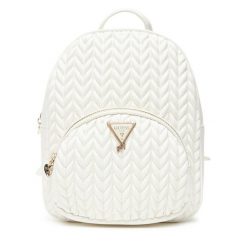 Plecak Guess. Białe plecaki Guess, z aplikacjami. Za 349.99 zł.