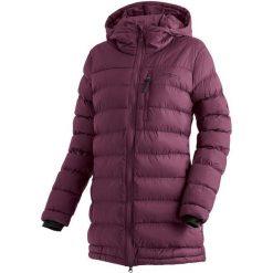 Płaszcz damski Maier Sports Lomnica Coat. Czerwone płaszcze Maier Sports, na zimę, bez wzorów, z materiału, bez kaptura. Za 1,063.25 zł.