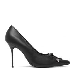 Szpilki Juicy Couture. Czarne szpilki Juicy Couture, bez wzorów, bez obcasa, na szpilce, bez zapięcia. Za 229.99 zł.