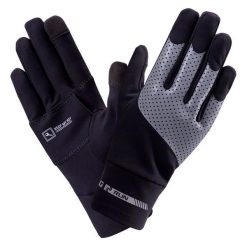 Rękawiczki Do Biegania Seram. Czarne rękawiczki IQ, bez wzorów, sportowe. Za 124.99 zł.