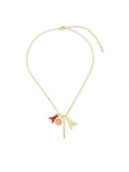 Patrizia Pepe Naszyjnik 8J1395/M086-Z004 Złoty. Żółte naszyjniki Patrizia Pepe, metalowe. Za 639.99 zł.