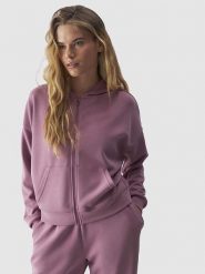 4F Bluza w kolorze fioletowym rozmiar: M. Różowe bluzy 4f, m, bez wzorów, bez kaptura. Za 101.23 zł.