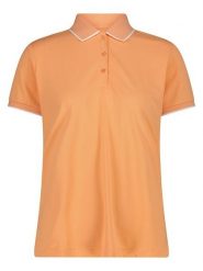 Cmp Funkcyjna koszulka polo w kolorze pomarańczowym rozmiar: 34. Pomarańczowe koszulki polo CMP, bez wzorów, z materiału, bez kołnierzyka, bez ramiączek. Za 62.03 zł.