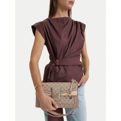 Torebka Nine West. Brązowe listonoszki Nine West, bez wzorów, bez dodatków. Za 329.99 zł.