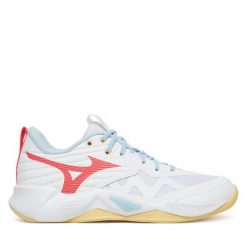Buty halowe Mizuno. Brązowe obuwie sportowe Mizuno, bez zapięcia, mizuno wave. Za 489.99 zł.