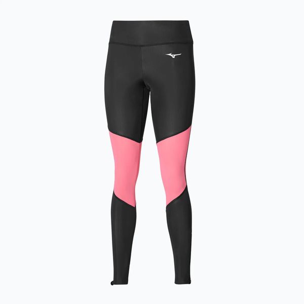 Legginsy damskie Mizuno Core Long. Czarne legginsy Mizuno, l, bez wzorów, z elastanu, do biegania. Za 119.99 zł.