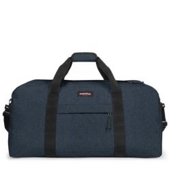 Torba podróżna Eastpak Terminal Plus. Niebieskie torby na ramię Eastpak, bez wzorów, z denimu, na ramię, bez dodatków. Za 349.30 zł.