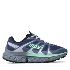 Buty do biegania Inov-8. Niebieskie obuwie sportowe Inov-8, bez zapięcia, do biegania. Za 489.99 zł.