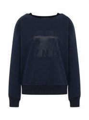 ELBSAND Bluza "Fea" w kolorze granatowym rozmiar: XL. Niebieskie bluzy ELBSAND, xl, bez wzorów, bez kaptura. Za 123.45 zł.