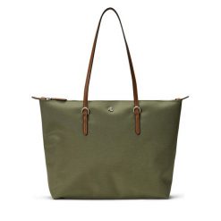 Torebka LAUREN RALPH LAUREN. Zielone torebki klasyczne Lauren Ralph Lauren, bez wzorów, bez dodatków. Za 469.99 zł.