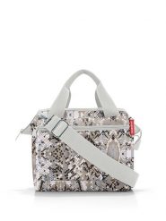 Reisenthel Torebka "Allrounder" w kolorze beżowo-kremowym - 22 x 24 x 13 cm rozmiar: onesize. Brązowe torby na ramię Reisenthel, bez wzorów, z materiału, na ramię, bez dodatków. Za 70.57 zł.