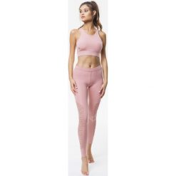 Cardio Bunny - Legginsy. Czerwone legginsy Cardio Bunny, s, bez wzorów, z dzianiny, z podwyższonym stanem. W wyprzedaży za 139.90 zł.