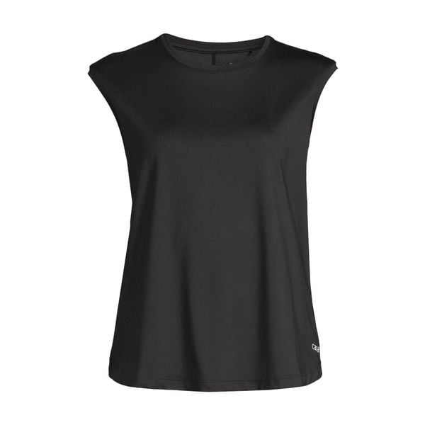 Top sportowy damski Casall. Czarne koszulki sportowe Casall, bez wzorów, z elastanu, bez ramiączek, na fitness i siłownię. W wyprzedaży za 140.10 zł.