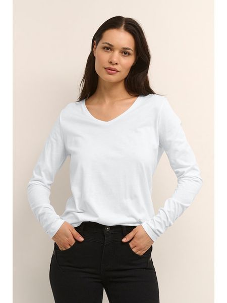 Cream Koszulka w kolorze białym rozmiar: L. Białe bluzki Cream, l, bez wzorów, bez kołnierzyka, bez ramiączek. Za 62.95 zł.