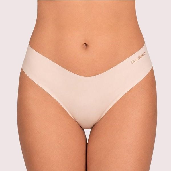 Figi damskie bezszwowe Comfy 3Pak. Brązowe figi GYMBEAM, s, bez wzorów, z elastanu. Za 82.90 zł.